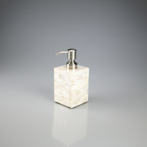 Soap Dispenser in China White Mother Of Pearl