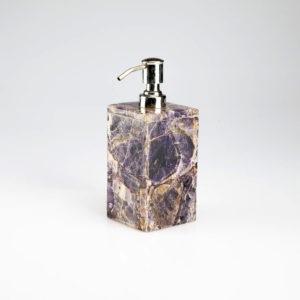 Amethyst Gemstone Soap Dispenser