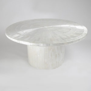 Designer Table in Selenite