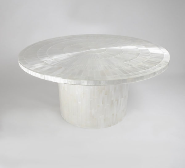 Designer Table in Selenite